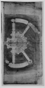 Villa Giulia, plan (composite) MET MM33691