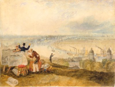 View of London from Greenwich MET 103rt