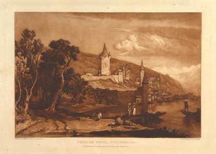 Ville de Thun, Switzerland (Liber Studiorum, part XII, plate 59) MET DP821497