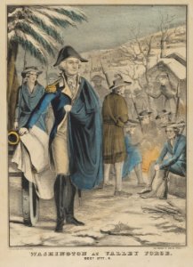 Washington at Valley Forge–December 1777–8 MET DP853579