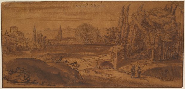 View in Rome near the Colosseum MET DP827275