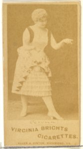 Verona, from the Actors and Actresses series (N45, Type 1) for Virginia Brights Cigarettes MET DP830087
