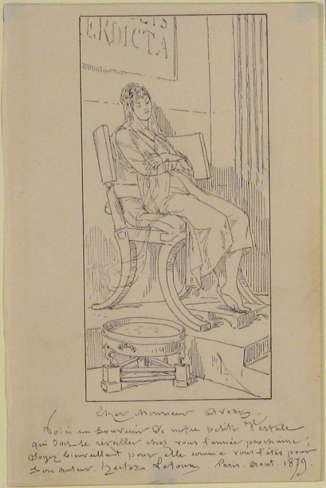 Vestal Maiden Asleep in a Chair MET 65.639.17