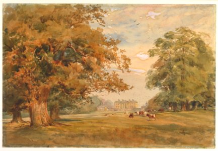 View of Kirtlington Park, Oxfordshire MET DP820958