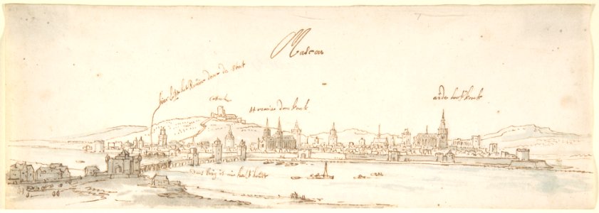 View of Mâcon Seen from the East MET DP802233
