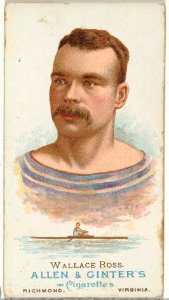 Wallace Ross, Oarsman, from World's Champions, Series 1 (N28) for Allen & Ginter Cigarettes MET DP838213