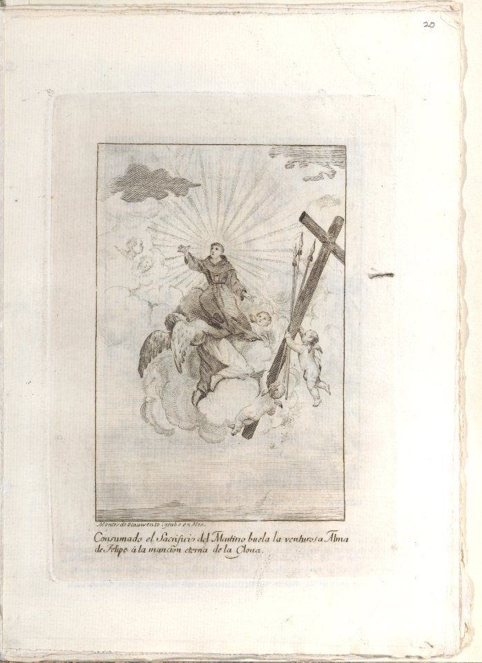 Vida de Felipe de Jesus protomartir de Japón y patrón de su patria México Met DP886547