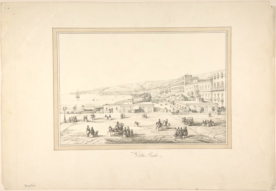 View of Naples- Villa Reale MET DP809087