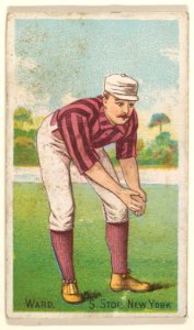 Ward, Shortstop, New York, from the "Gold Coin" Tobacco Issue MET DP824783