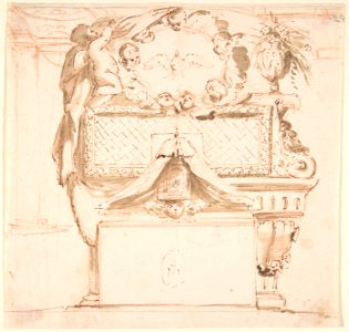 Wall Tomb with Putti MET DP802698