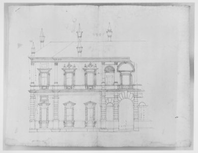 Villa Giulia, Casino, elevation MET MM30654