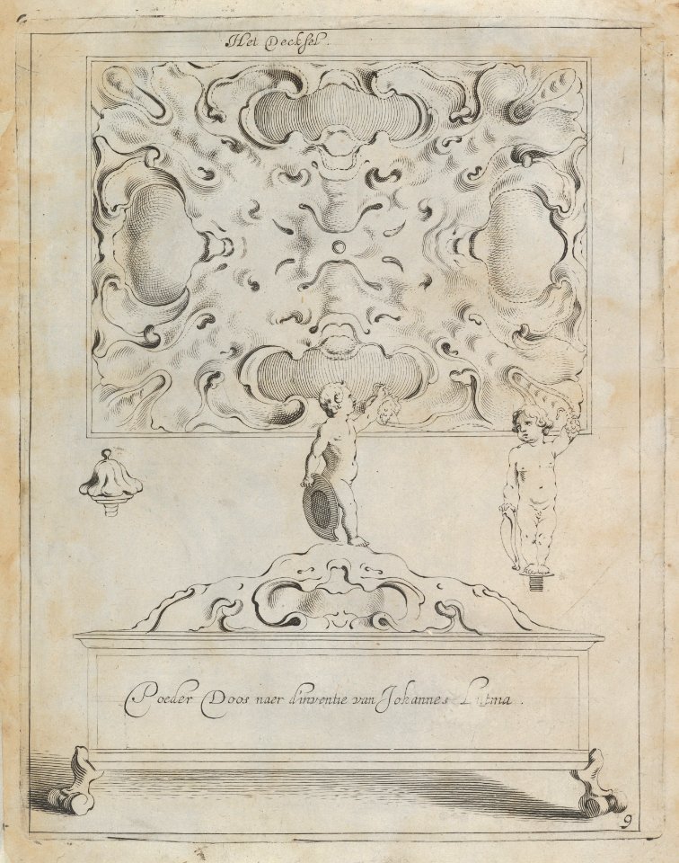Verscheyde Constige Vindigen om in Gout, Silver, Hout en Steen te wercken (Plate 9) MET DP835359