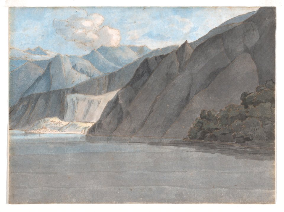 View of Lake Como with Monte Leoni MET DP873523