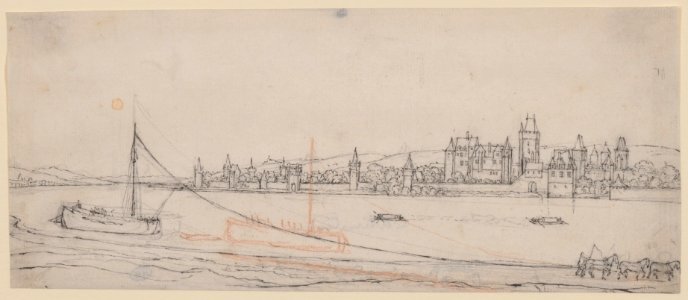 View of Lahnstein on the River Rhine MET DP145431