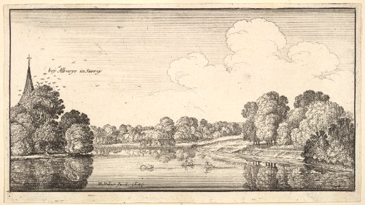 Views of countryside near Albury, Surrey MET DP823343