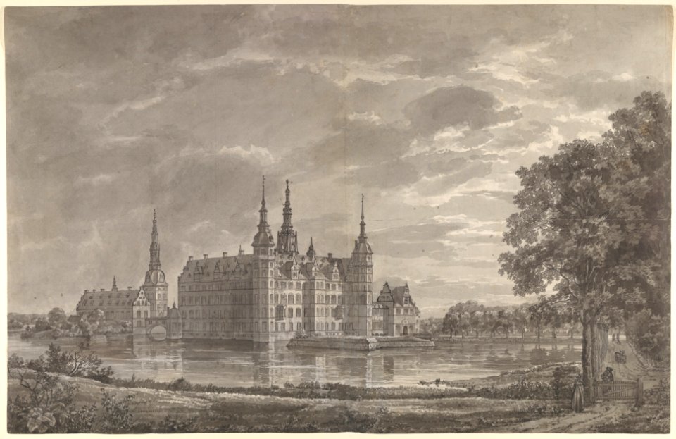 View of Frederiksborg Castle from the North-East MET DP831353
