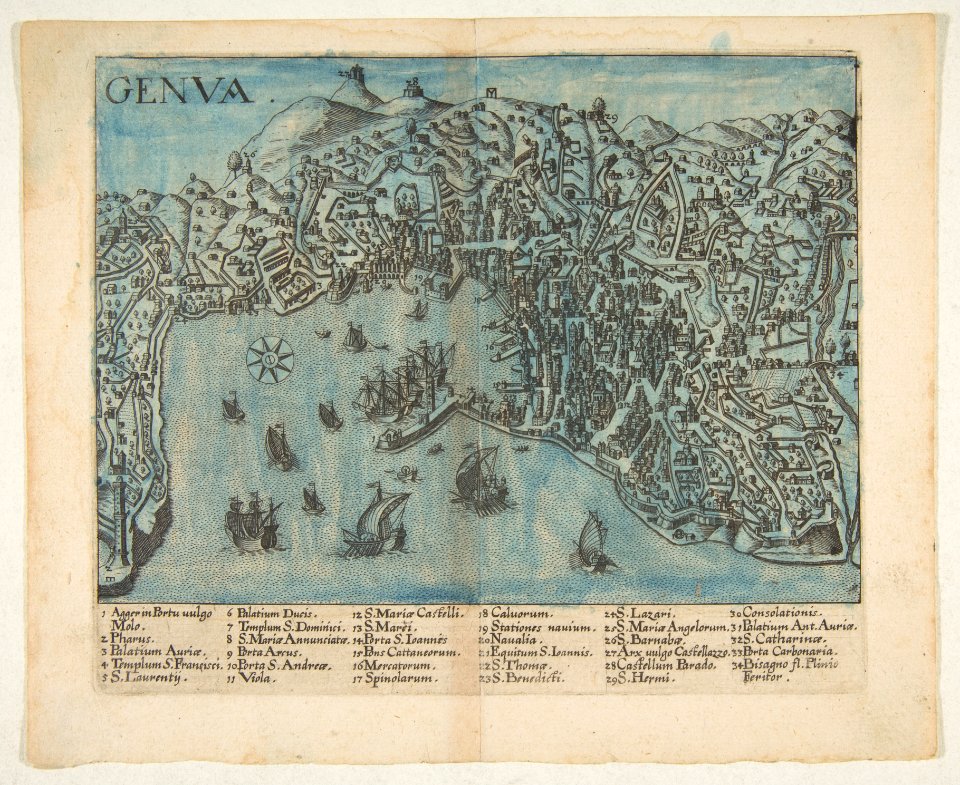 View of Genoa MET DP818687
