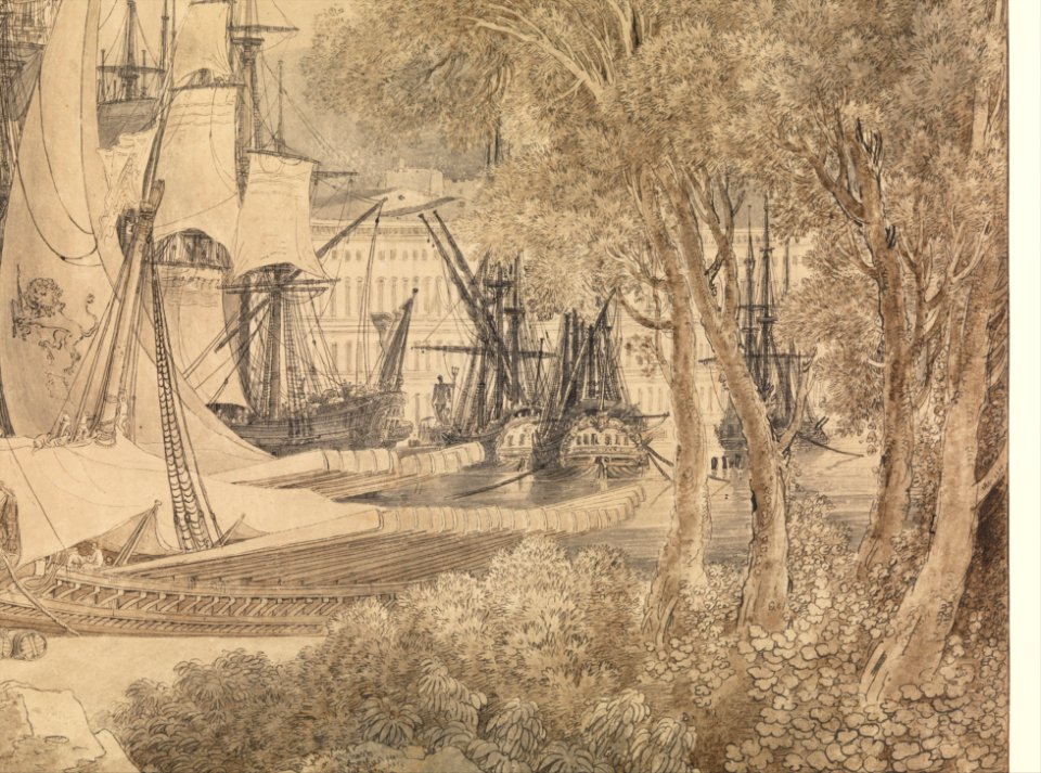 View of Messina Harbor MET DP319100