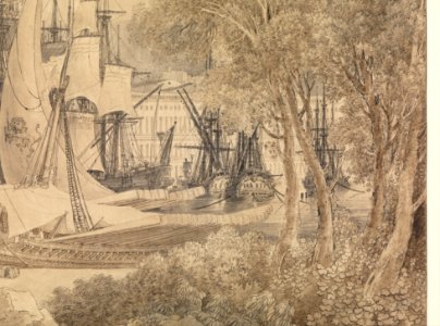 View of Messina Harbor MET DP319100