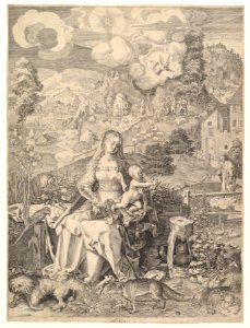 Virgin and Child in a Landscape MET DP820409