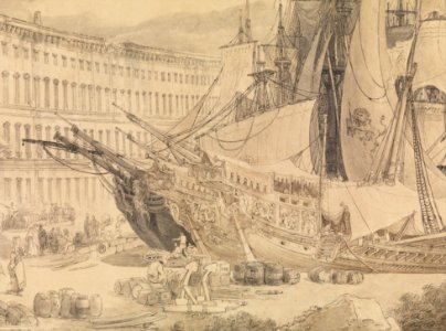 View of Messina Harbor MET DP319129