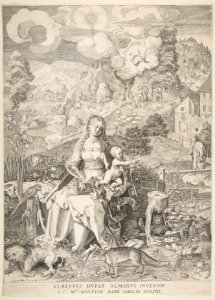 Virgin and Child in a Landscape MET DP817083