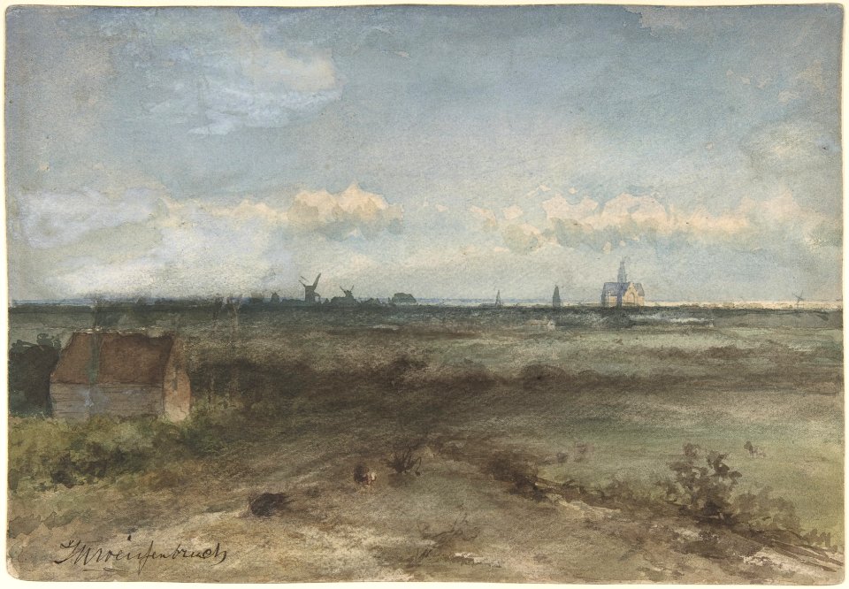 View of Haarlem from the Dunes MET DP800785