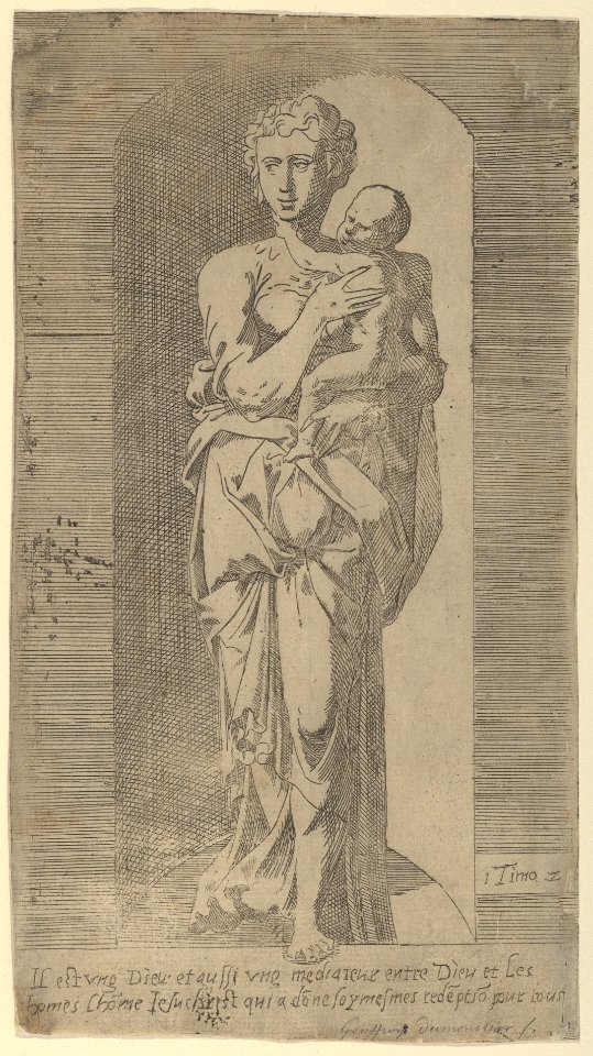Virgin and Child in a Niche MET DP854204