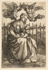 Virgin and Child Crowned by Two Angels MET DP815894