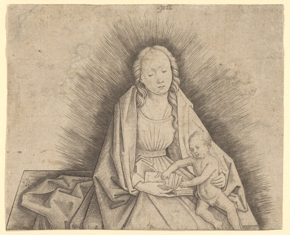 Virgin and Child (upper portion) MET DP835728