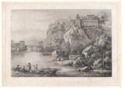 View of the Convent of the Barefooted Carmelites at Lyon MET DP874451