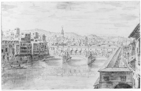 View of the Ponte Vecchio, Florence MET 178827