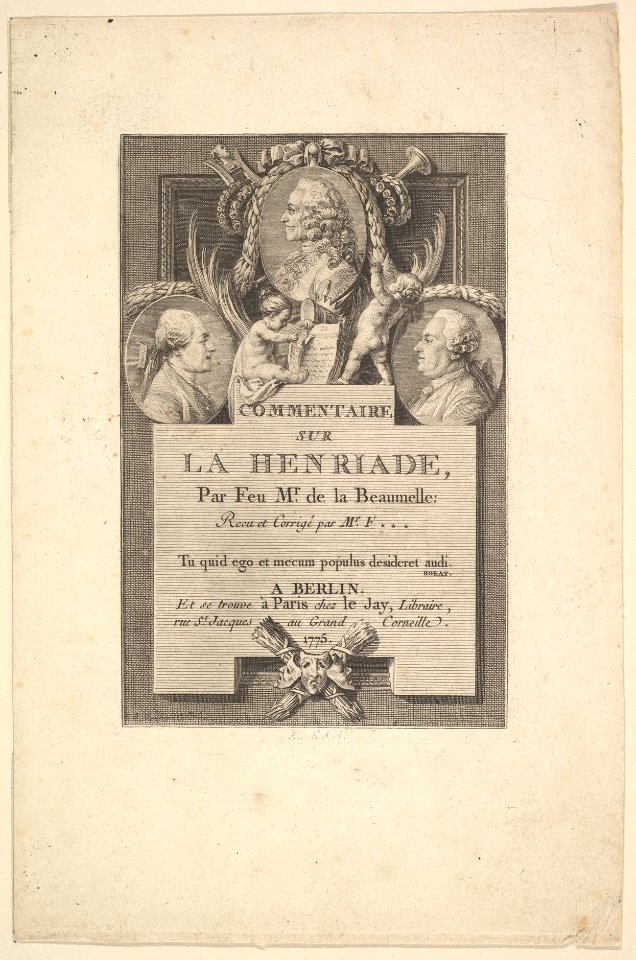 Voltaire, Fréron et la Beaumelle MET DP829010