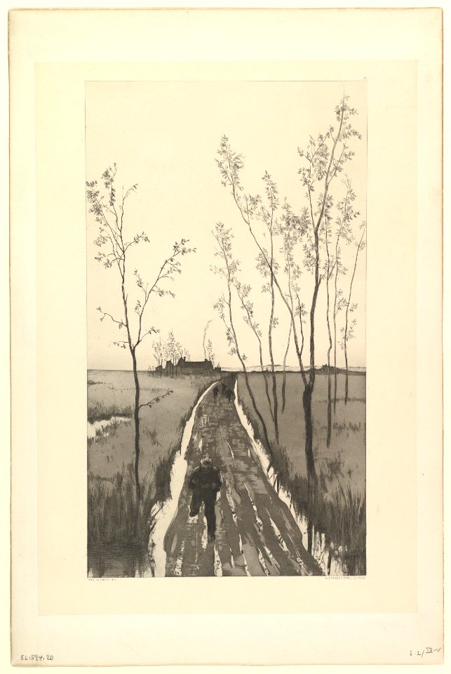 Verfolgung, from the series Radierte Skizzen MET DP822931