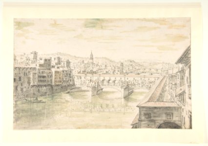 View of the Ponte Vecchio, Florence MET DP812185