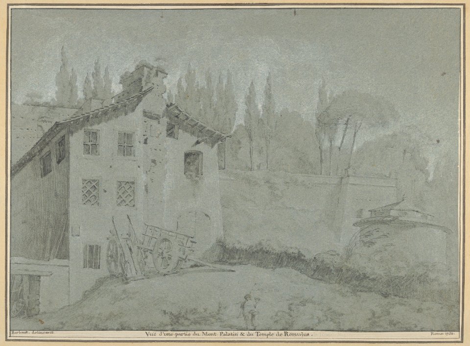 View of the Palatine Hill and the Temple of Romulus MET DP836052