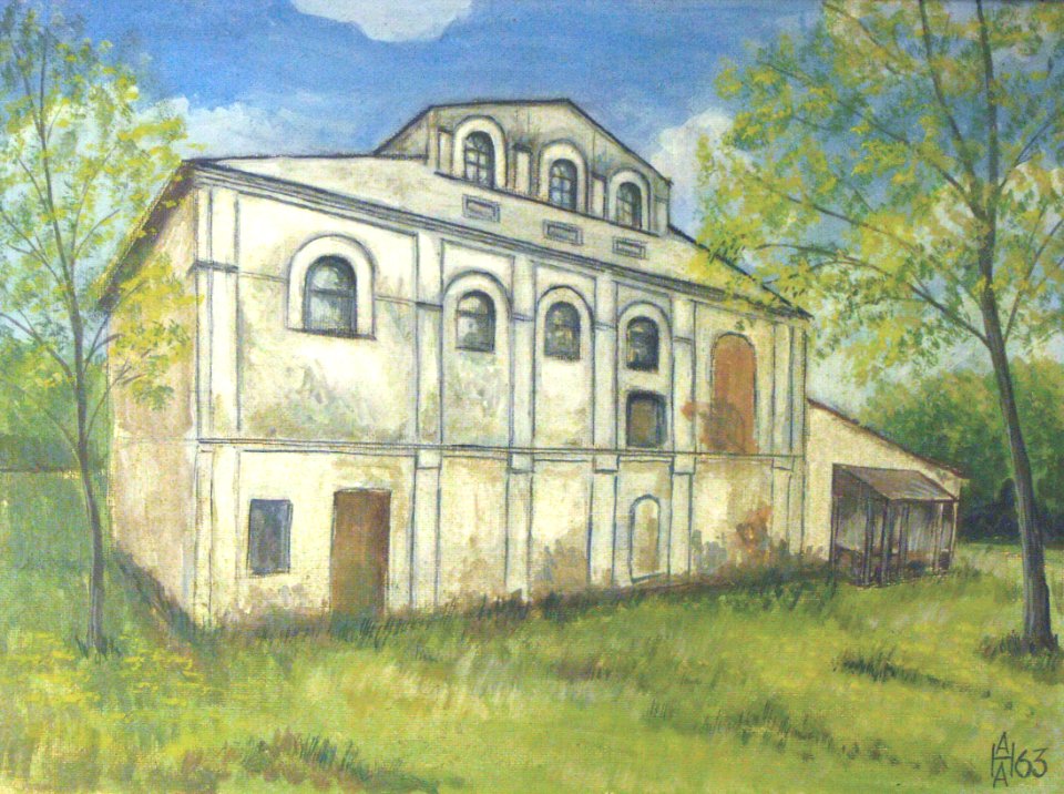 Kobrin - synagogue 1963 Anatoly Nalivaev