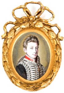 Johann Heusinger Unbekannter Achterhusar 1815