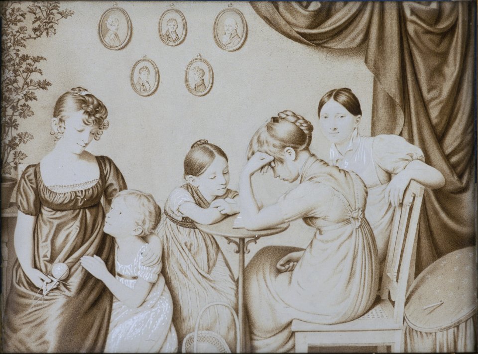Johann Heusinger Die Familie Konrad Heusingers (B01)