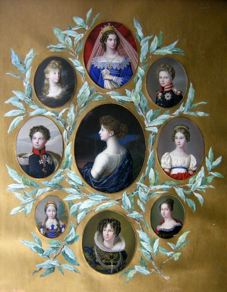 Johann Heusinger Tableau der Königin Luise (ungerahmt)