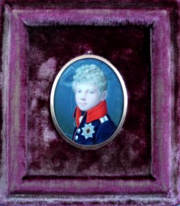 Johann Heusinger Bildnis Prinz Friedrich Wilhelm (IV.) (1795-1861) (C17) Rahmen