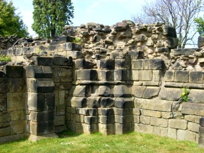 Bases of columns, Monk Bretton Priory