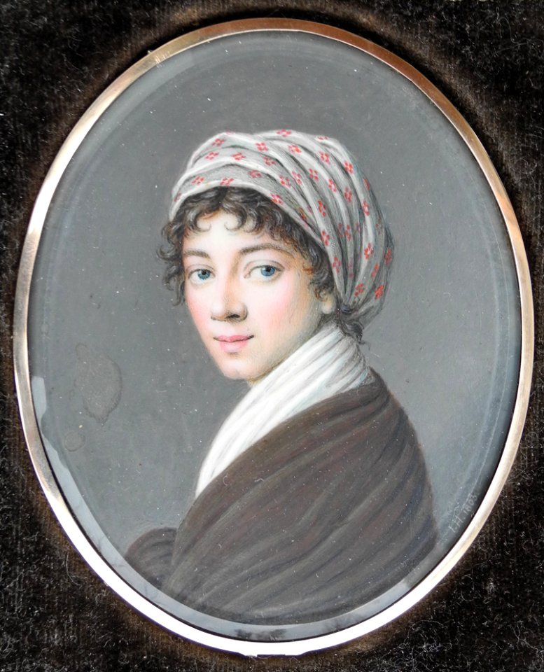 Johann Heusinger Bildnis Sophie Magdalene Hille 1803 (B20)