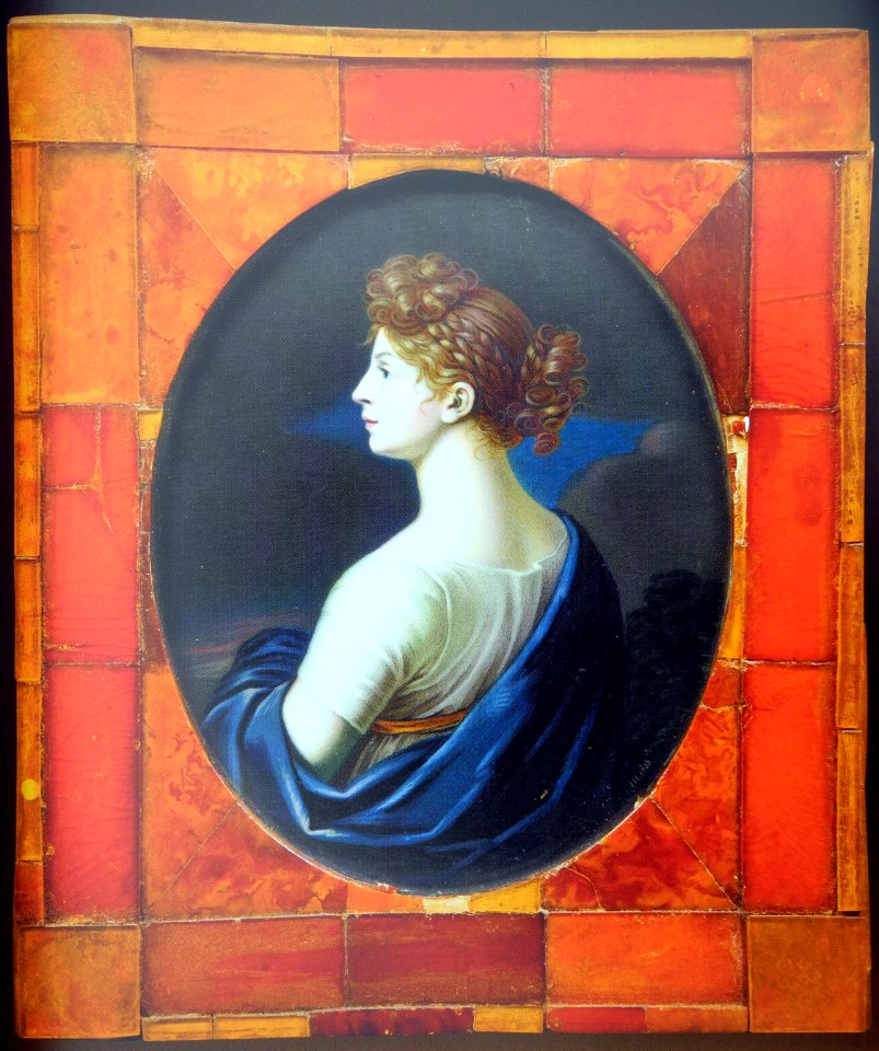 Johann Heusinger Bildnis Königin Luise von Preußen (1776-1810) (C28b) Rahmen