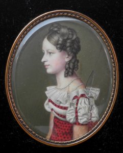 Johann Heusinger Bildnis Anna Sophie Henriette Schulz 1818 (B26)