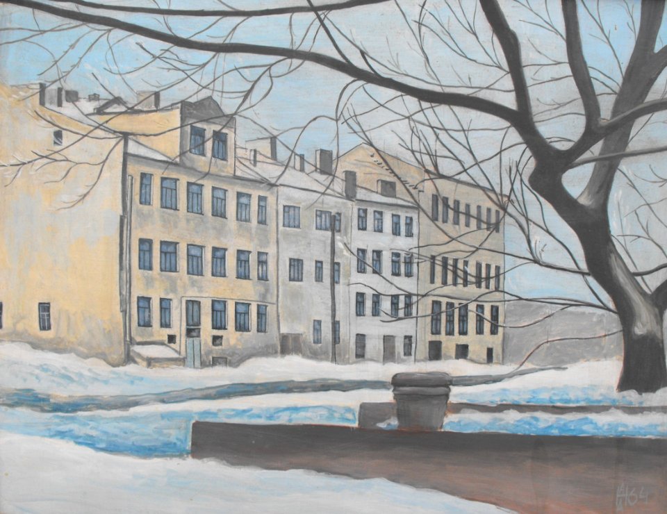 Minsk - ploschad Svobody 1964 Anatoly Nalivaev