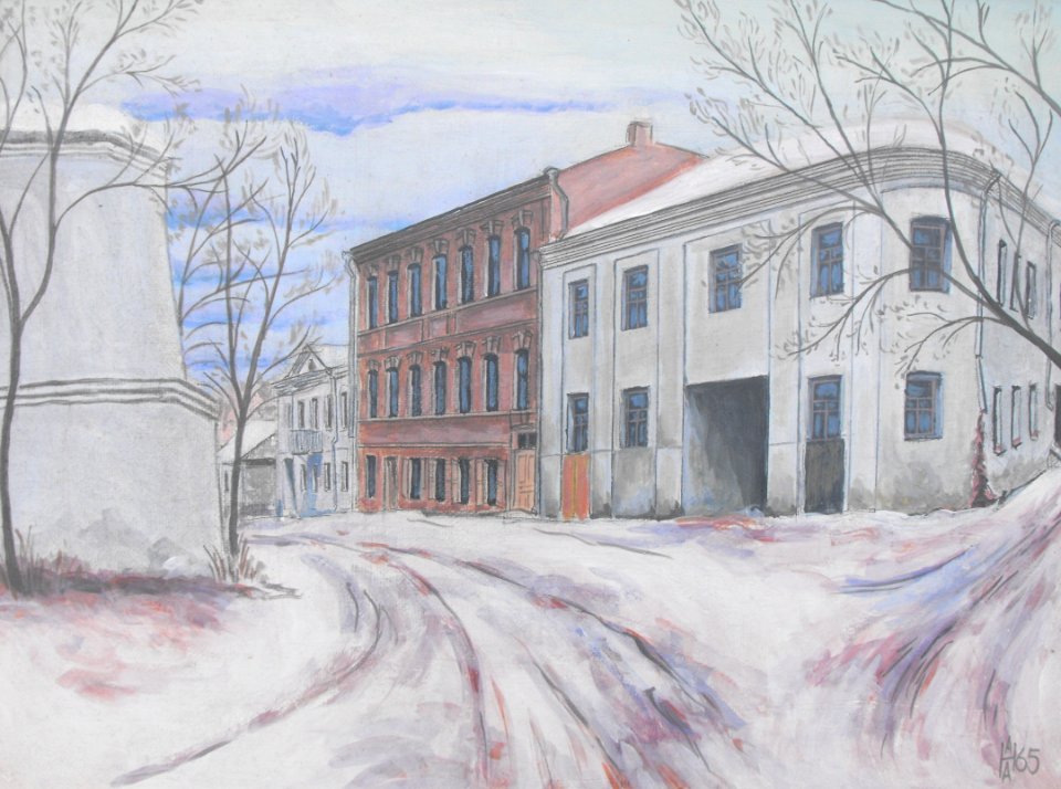 Minsk - ul Gerzena 1965 Anatoly Nalivaev