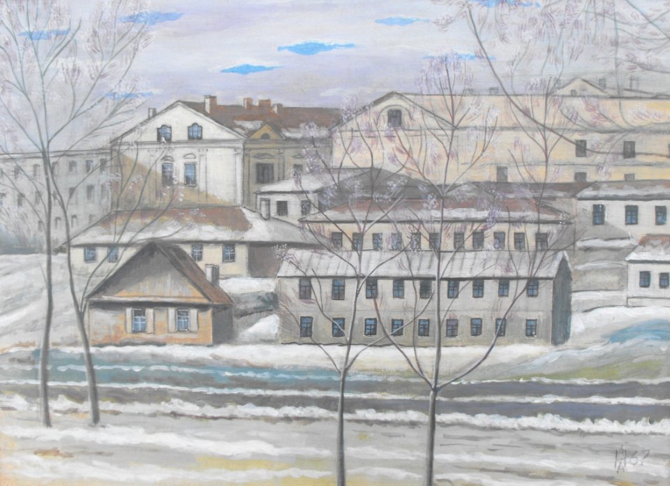 Minsk - ul Revoluzionnaya 1967 Anatoly Nalivaev