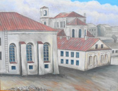 Minsk - ul Nemiga 1948-1968 Anatoly Nalivaev