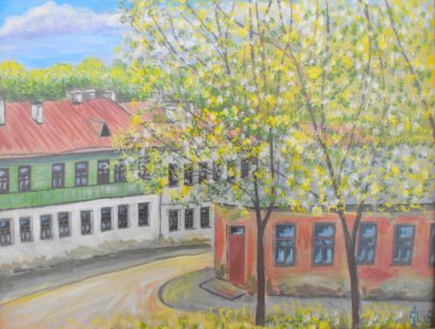 Minsk - ul Zamkovaya-Dimitrova 1958 Anatoly Nalivaev